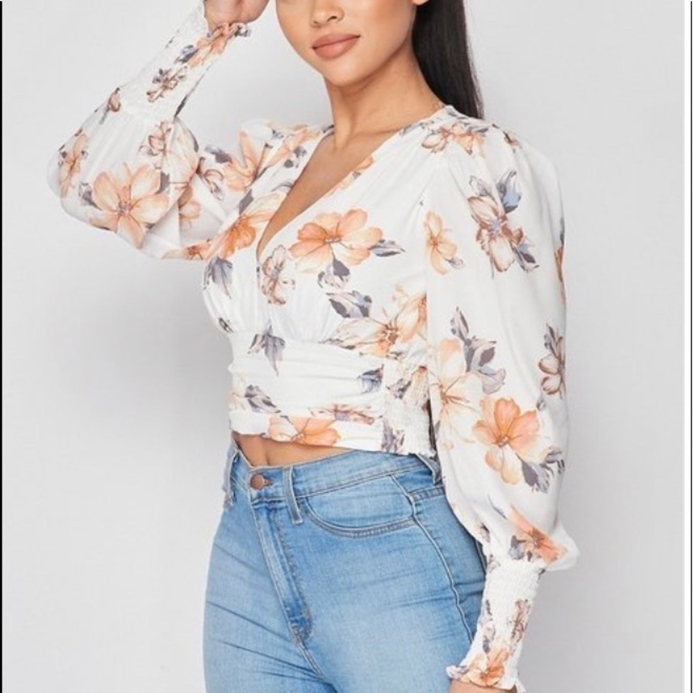 Gorgeous floral top